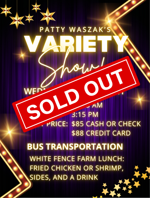 Variety show tickets sold out